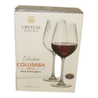 Бокал для белого вина Колумба Оптик 500мл набор 2шт БСС0391